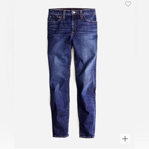 JCrew Curvy toothpick jean in Dryden wash Size 26 NWT